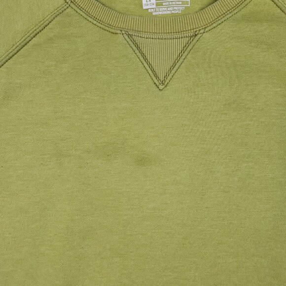 Carhartt Sweater Womens 2XL Green Long Sleeve Relaxed Fit Crewneck Sweatshirt - Picture 7 of 12